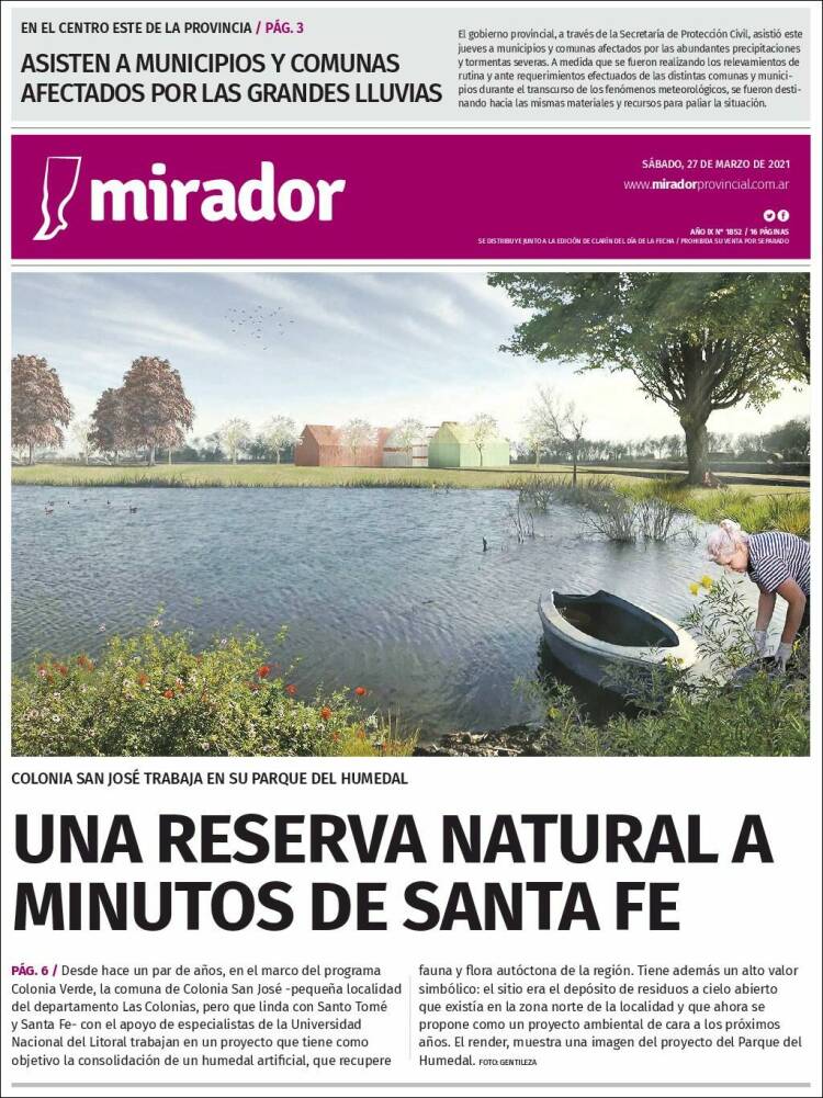 Portada de Mirador Provincial (Argentina)