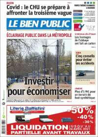 Portada de Le Bien Public (Francia)