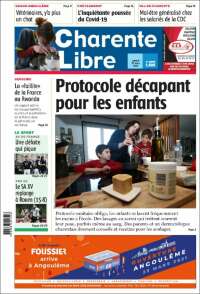 Portada de Charente Libre (Francia)