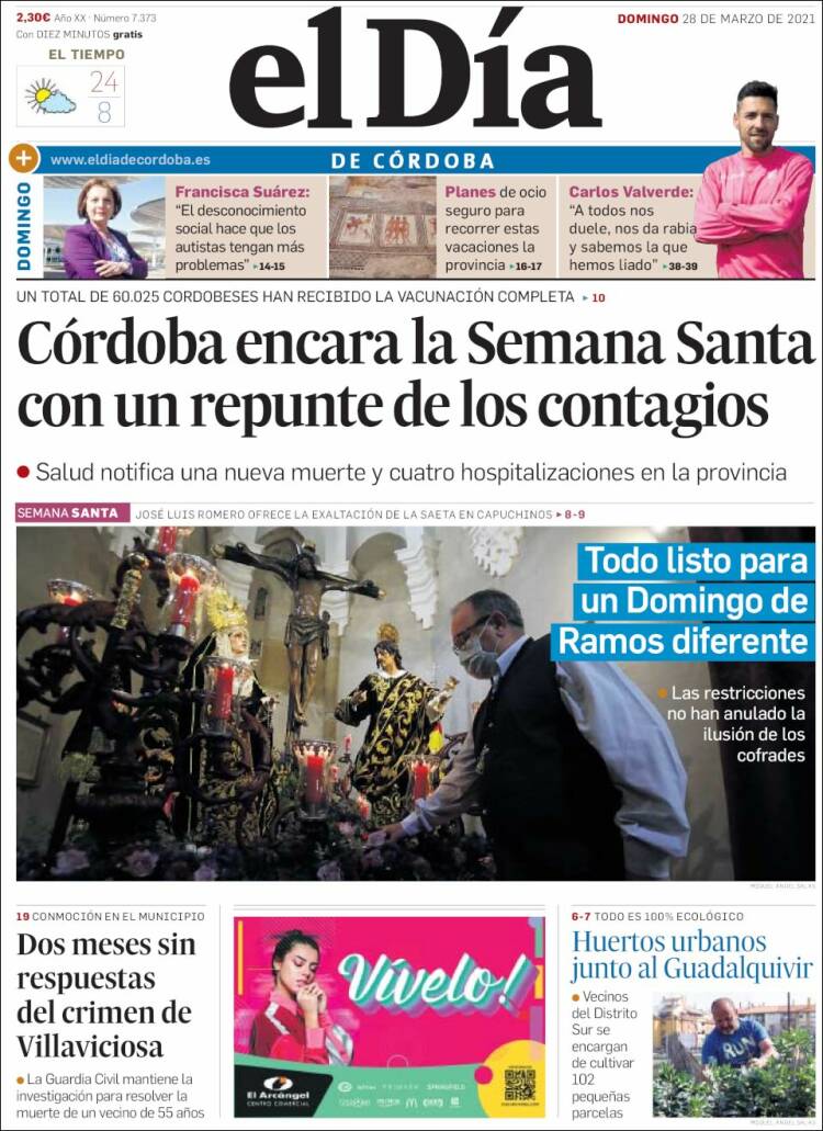 Portada de El Día de Córdoba (Spain)