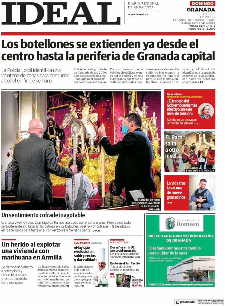 Portada de Ideal (España)