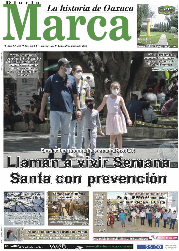 Portada de Diario Marca (Mexico)