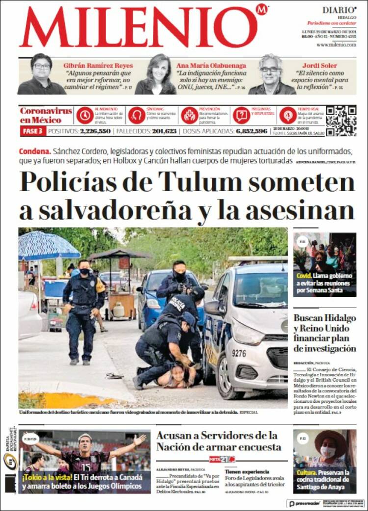 Portada de Milenio de Hidalgo (México)