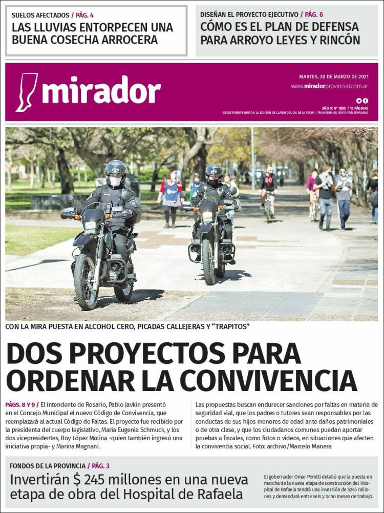 Portada de Mirador Provincial (Argentina)