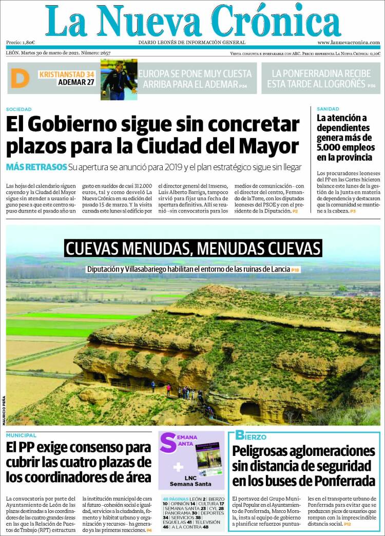 Portada de La Nueva Crónica (Espa&ntilde;a)