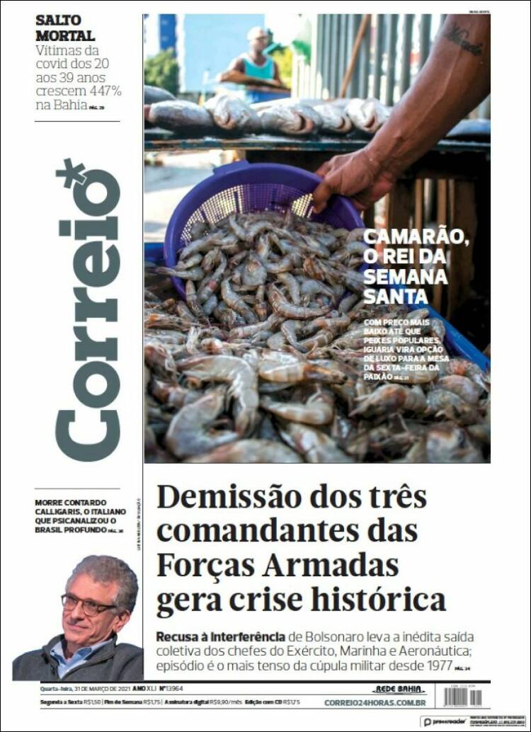 Portada de Correio* (Brasil)