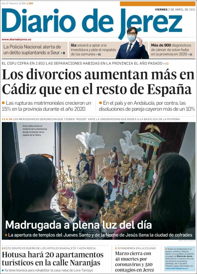 Portada de Diario de Jerez (España)