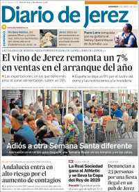 Portada de Diario de Jerez (España)