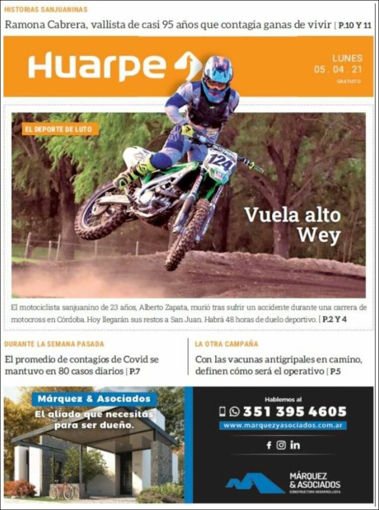 Portada de Huarpe (Argentina)