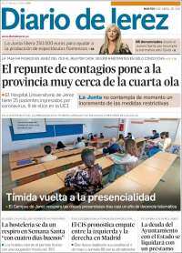 Portada de Diario de Jerez (España)