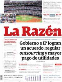 Portada de La Razón (México)