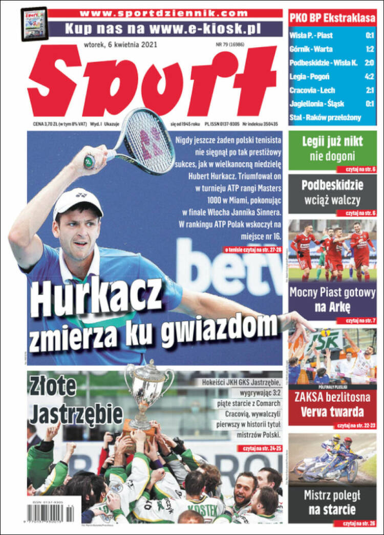 Portada de Katowicki Sport (Polonia)