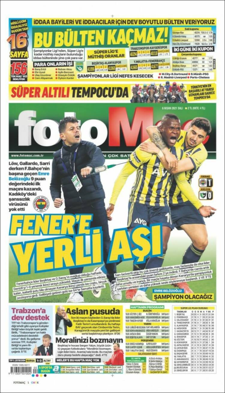 Portada de Fotomaç (Turqu&iacute;a)