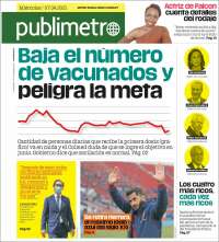 Portada de Publimetro (Chile)