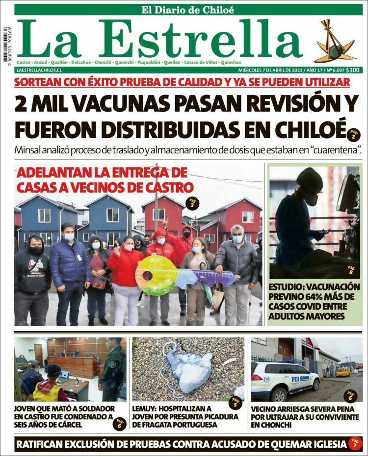 Portada de Estrella de Chiloé (Chile)