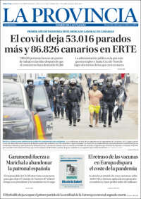 Portada de La Provincia (España)