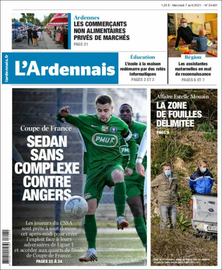 Portada de L'Ardenais (France)