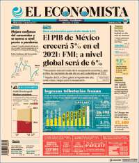 Portada de El Economista (México)