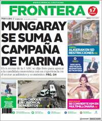 Portada de Frontera (México)