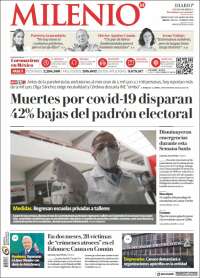 Portada de Milenio - Estado de México (México)