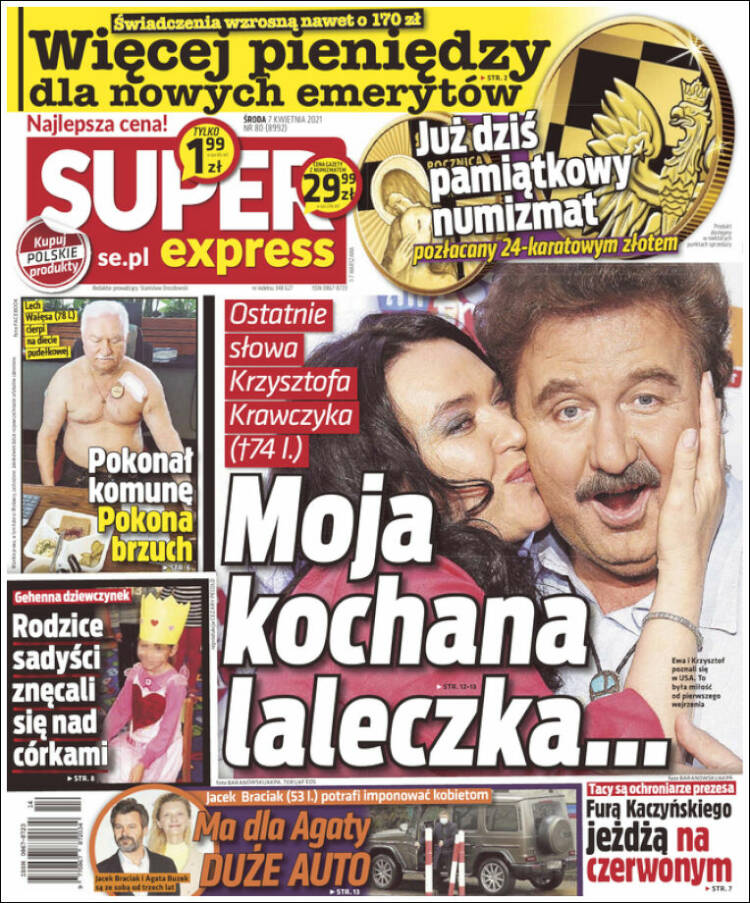 Portada de Super Express (Polonia)