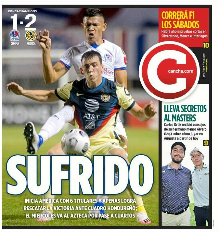 Portada de Cancha (México)