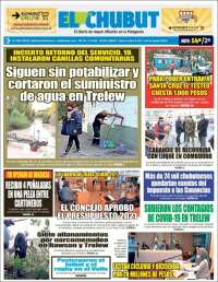 Portada de El Chubut (Argentina)