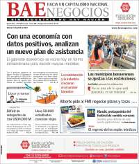 Portada de Buenos Aires Económico (Argentina)