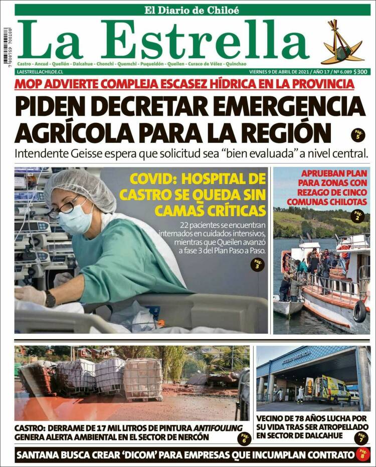 Portada de Estrella de Chiloé (Chile)