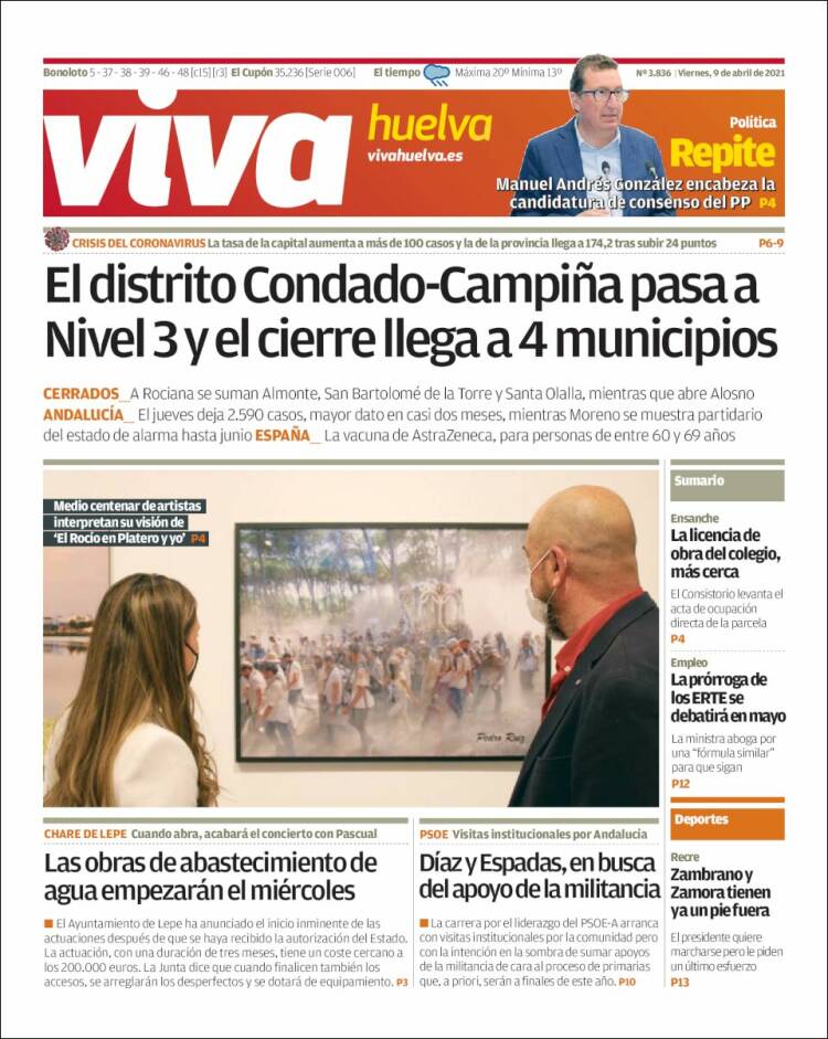 Portada de Viva Huelva (Espa&ntilde;a)
