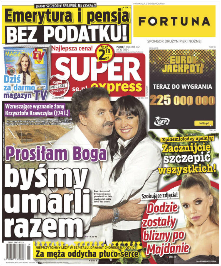 Portada de Super Express (Polonia)