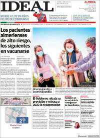 Portada de Ideal Almeria (España)