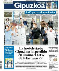 Portada de Noticias de Gipuzkoa (España)