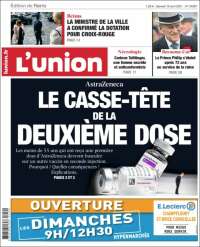 Portada de L'Union (Francia)