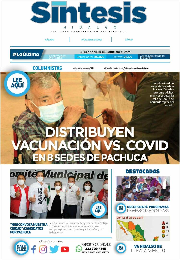 Portada de Sistesis - Hidalgo (México)