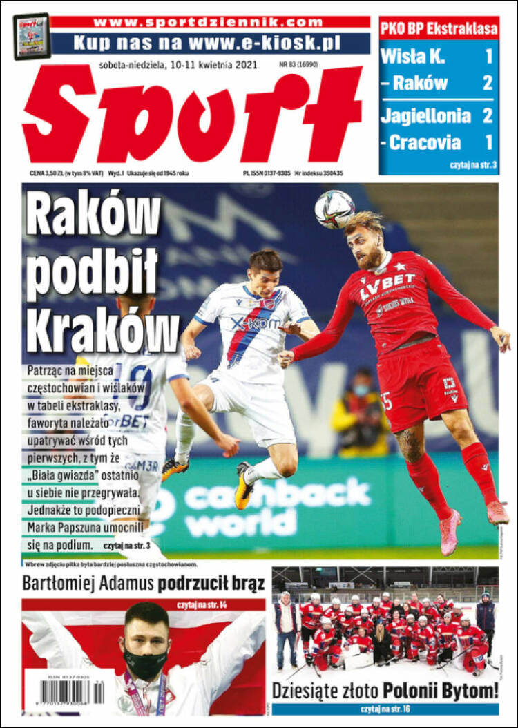 Portada de Katowicki Sport (Polonia)