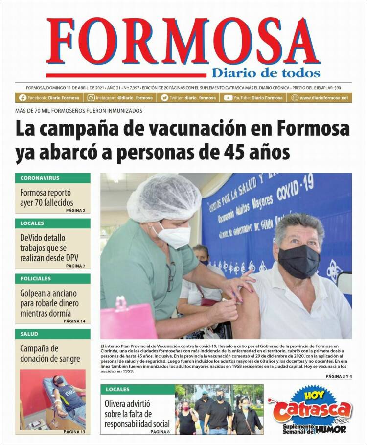 Portada de Formosa (Argentina)