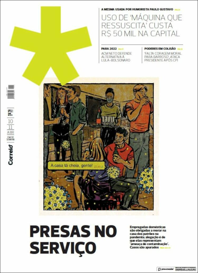 Portada de Correio* (Brasil)
