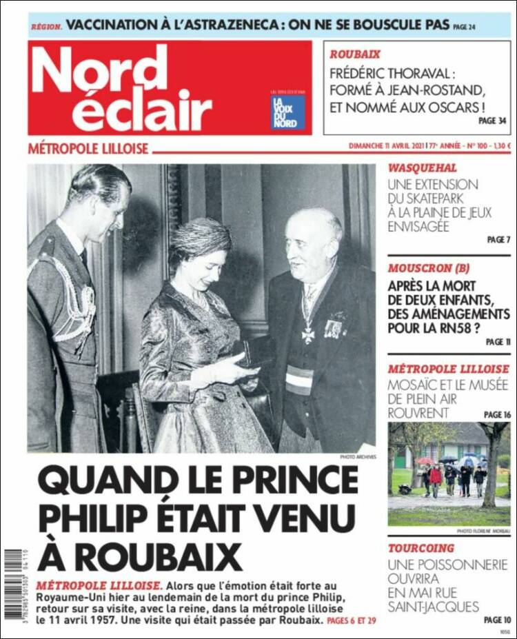 Portada de Nord Éclair (Francia)