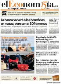 Portada de El Economista (España)