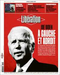 Portada de Libération (Francia)