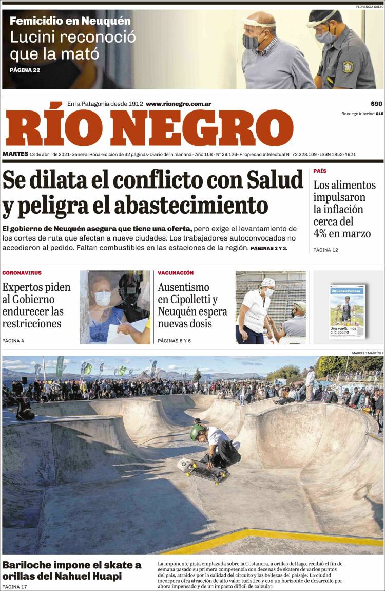 Portada de Rio Negro (Argentina)