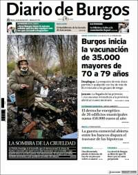 Portada de Diario de Burgos (España)