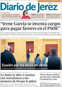 Portada de Diario de Jerez (España)