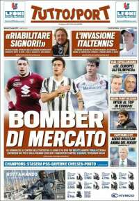 Portada de Tuttosport (Italia)
