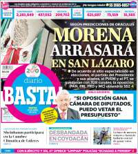 Portada de Diario Basta (M&eacute;xico)