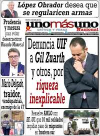 Portada de unomásuno (M&eacute;xico)