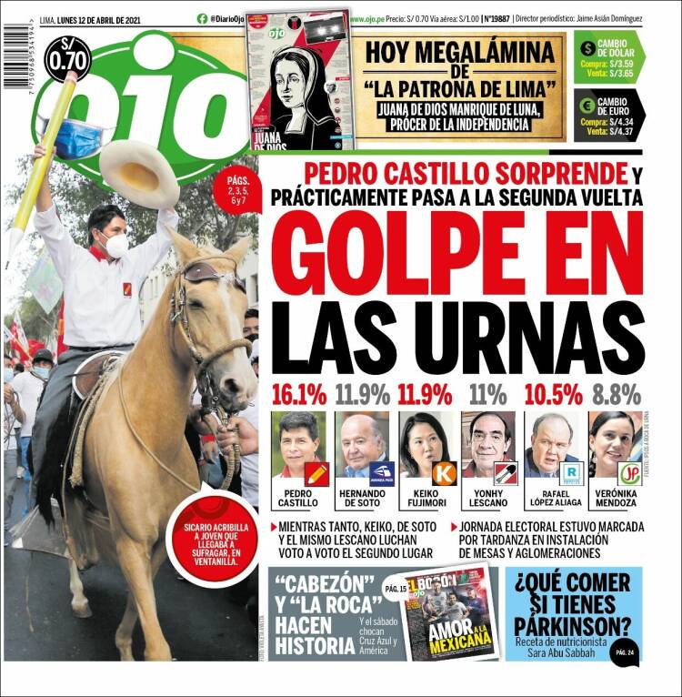 Portada de Ojo (Peru)