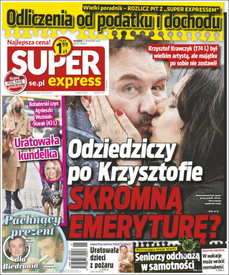 Portada de Super Express (Polonia)
