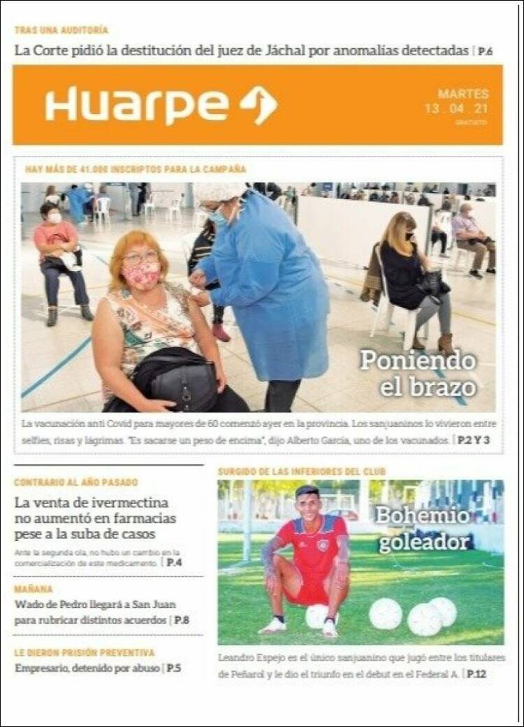 Portada de Huarpe (Argentina)